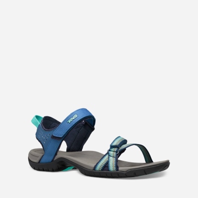 Teva Verra Women's Grey / Dark Blue Hiking Sandals CA34158 Canada Sale